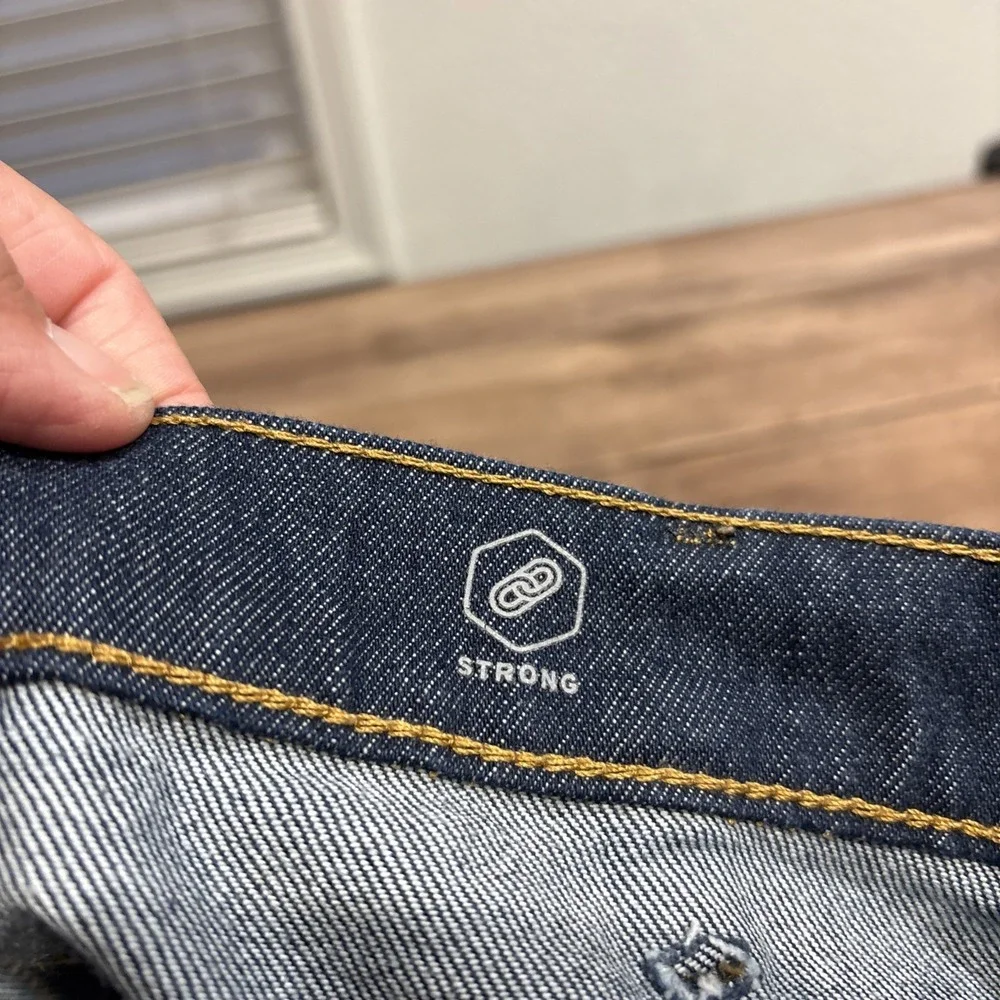 Levi's Men's Western Fit Straight Leg Jeans 100% Cotton Dark Blue 30x32